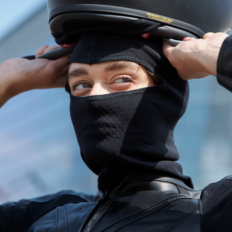 Rebelhorn Freeze 2 Thermoactive Balaclava Black FREE UK Delivery, FREE 365 Day Returns | Moto Central