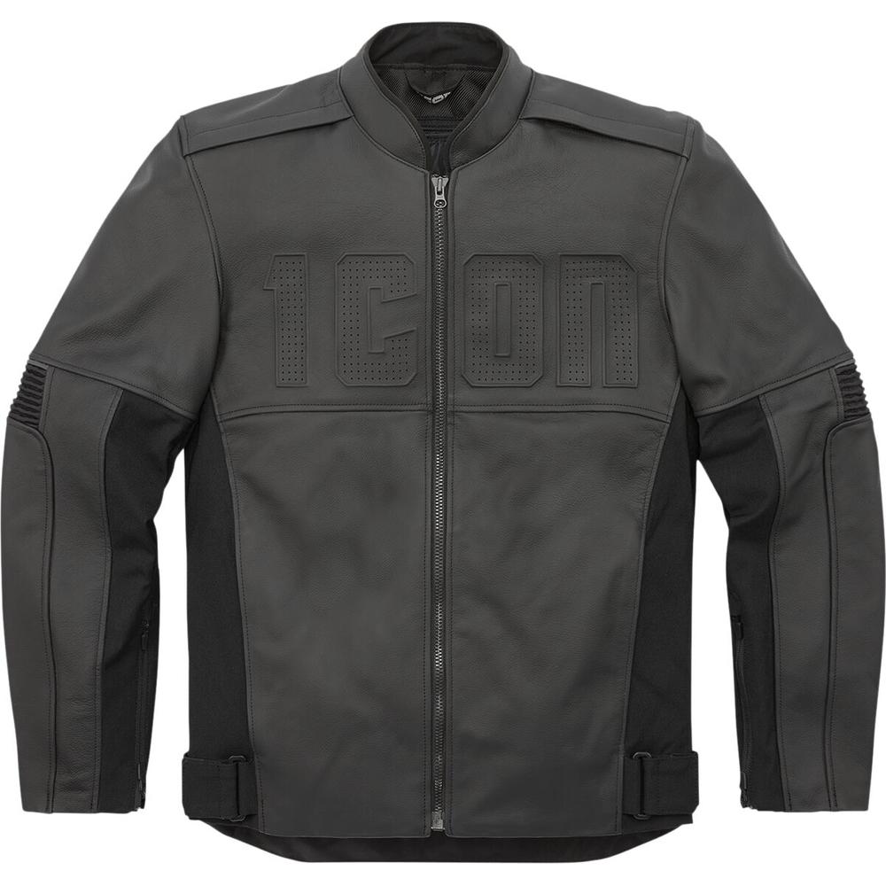 MOTORHEADブラックレザーライダージャケット 3L Icon Motorhead 3 Leather Jacket Black FREE Delivery, 365 Day Returns