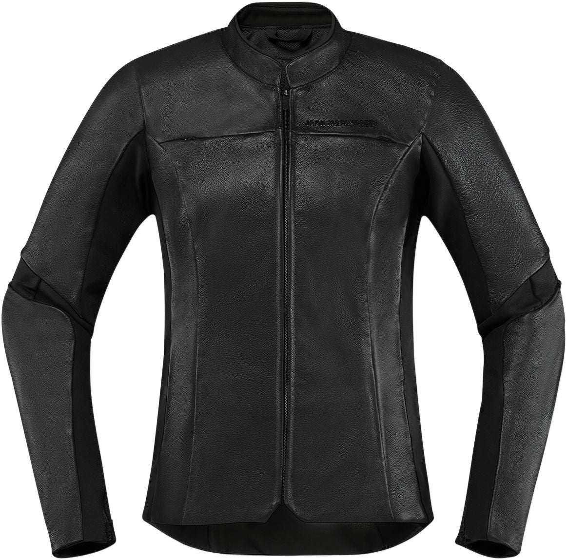 Icon Overlord CE Ladies Leather Jacket Black