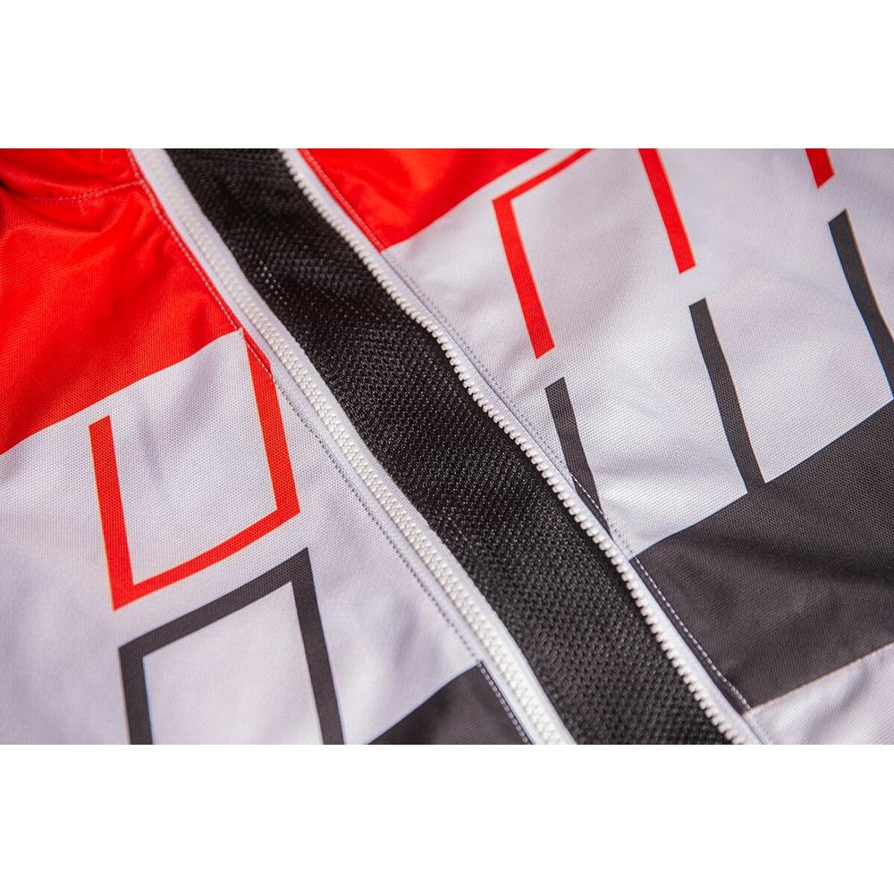 Icon Airform Retro Textile Jacket Red / White