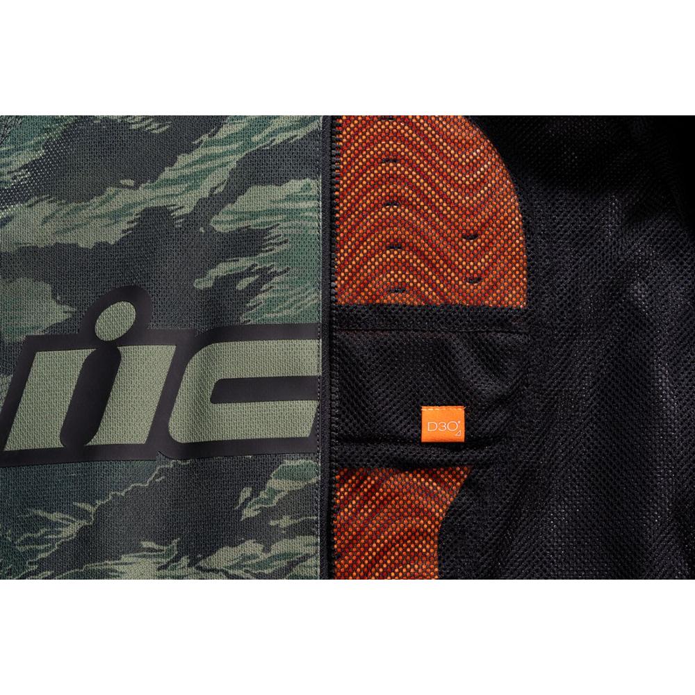 Icon Hooligan CE Tiger's Blood Textile Jacket Green