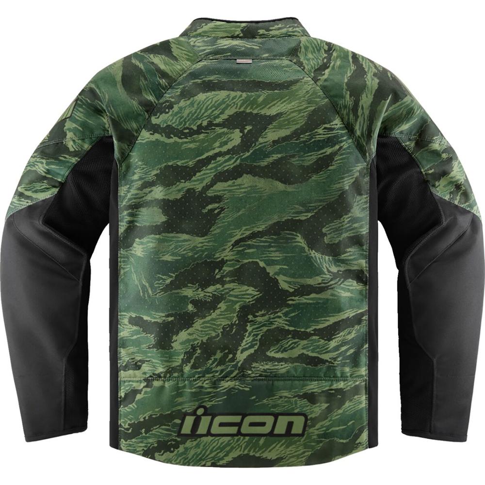 Icon Hooligan CE Tiger's Blood Textile Jacket Green
