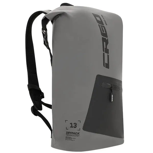 CRGO By Richa Saigon Backpack Grey / Black - 13 Liters FREE UK Delivery, FREE 365 Day Returns | Moto Central