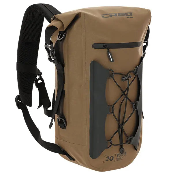 CRGO By Richa Niagara Backpack Brown - 20 Liters FREE UK Delivery, FREE 365 Day Returns | Moto Central