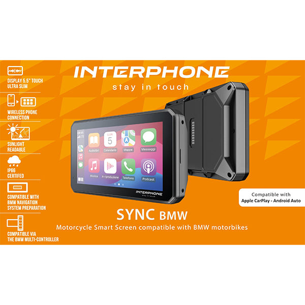 Interphone Syncb BMW Smart Display
