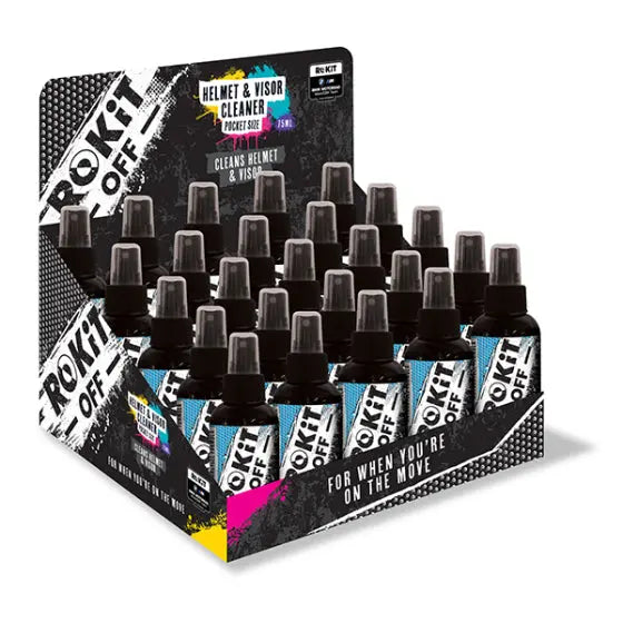 ROKiT Off Helmet Visor Clean - Pack Of 25 FREE UK Delivery, FREE 365 Day Returns | Moto Central