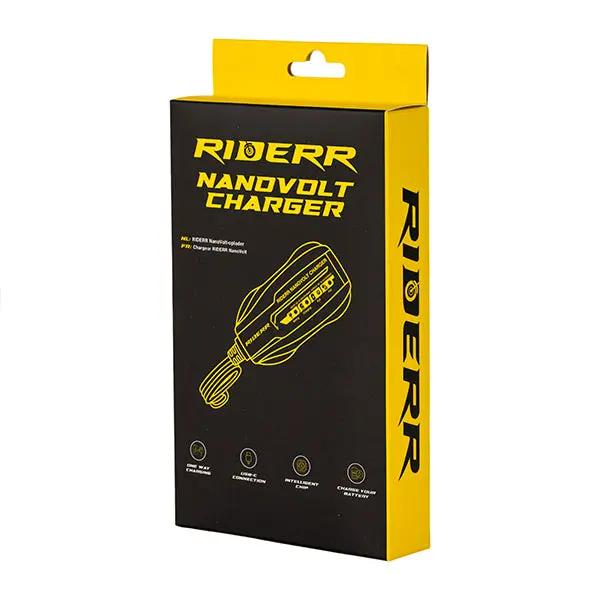 Riderr Nanovolt Charger  FREE UK Delivery, FREE 365 Day Returns | Moto Central