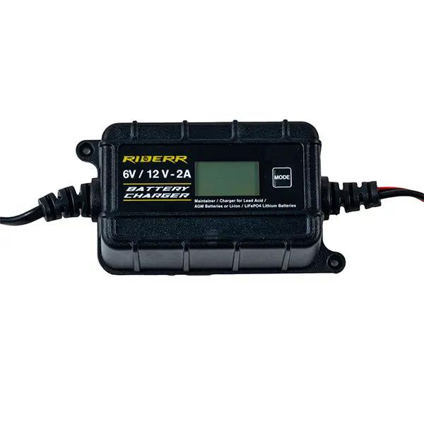 Riderr 2.0A Battery Charger FREE UK Delivery, FREE 365 Day Returns | Moto Central