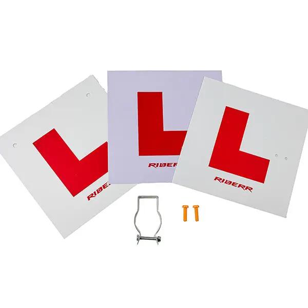Riderr L Plate Kit  FREE UK Delivery, FREE 365 Day Returns | Moto Central