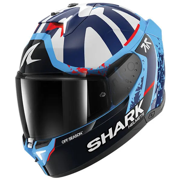 Shark Skwal i3 Fernandez Black / Blue / White FREE UK Delivery, FREE 365 Day Returns | Moto Central