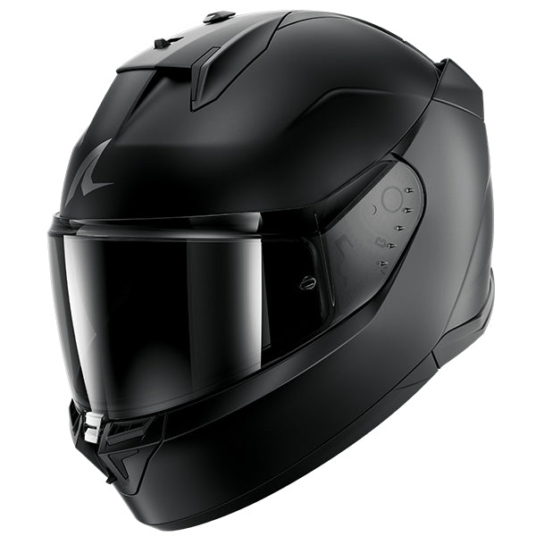 Shark D-Skwal 3 Dark Shadow Matt Black FREE UK Delivery, FREE 365 Day Returns | Moto Central