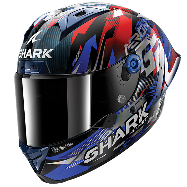 Shark Aeron-GP FIM Zarco France Blue / Red / Black FREE UK Delivery, FREE 365 Day Returns | Moto Central