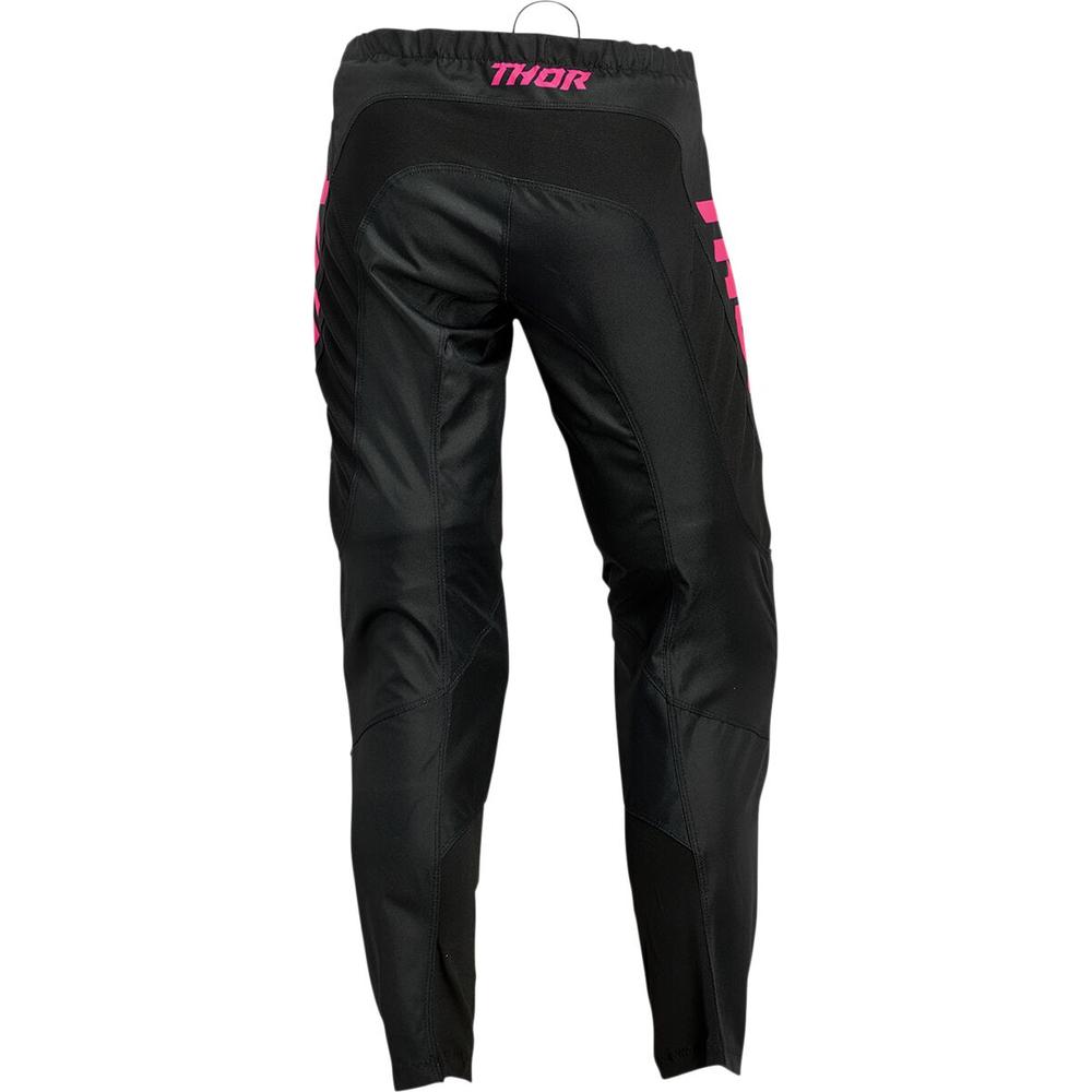 Thor Sector Minimal Ladies Trouser Black / Pink