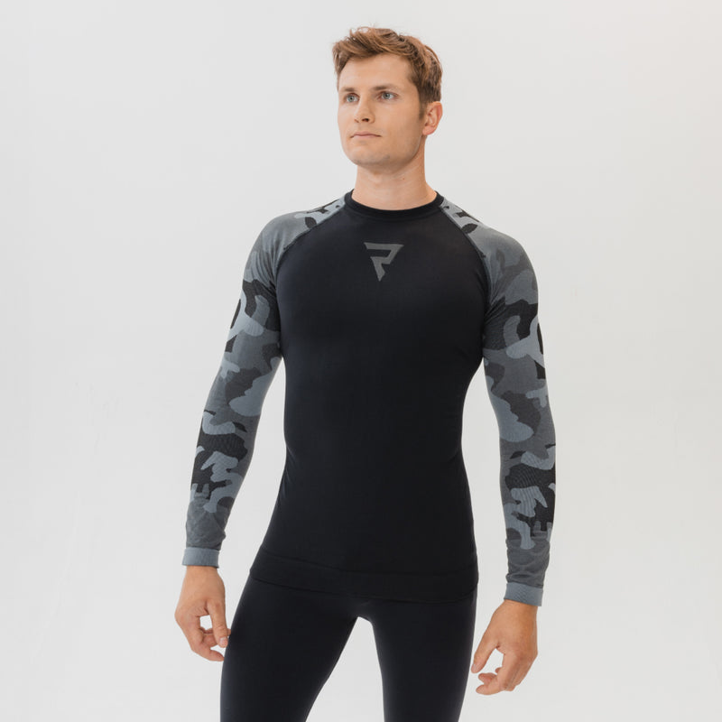 Rebelhorn Freeze 2 Thermoactive Long Sleeves T-Shirt Camo FREE UK Delivery, FREE 365 Day Returns | Moto Central