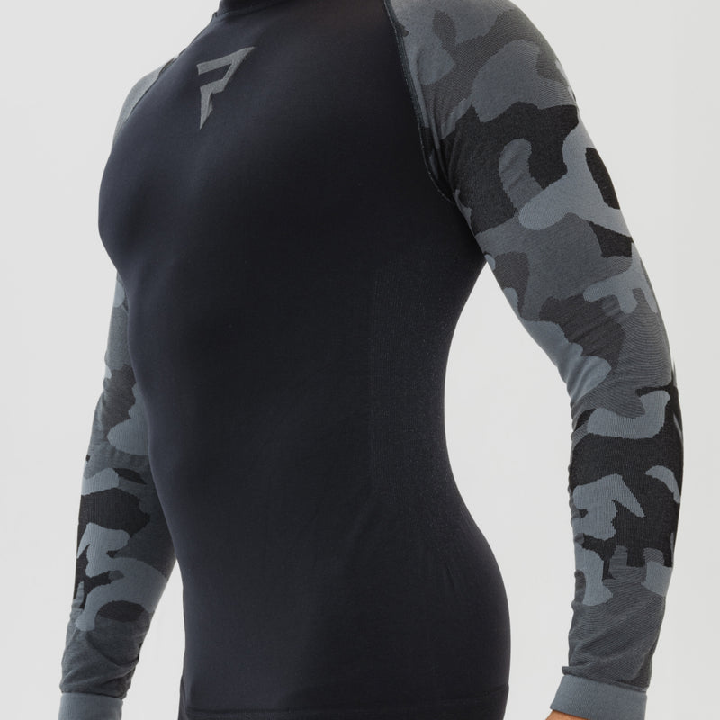 Rebelhorn Freeze 2 Thermoactive Long Sleeves T-Shirt Camo FREE UK Delivery, FREE 365 Day Returns | Moto Central