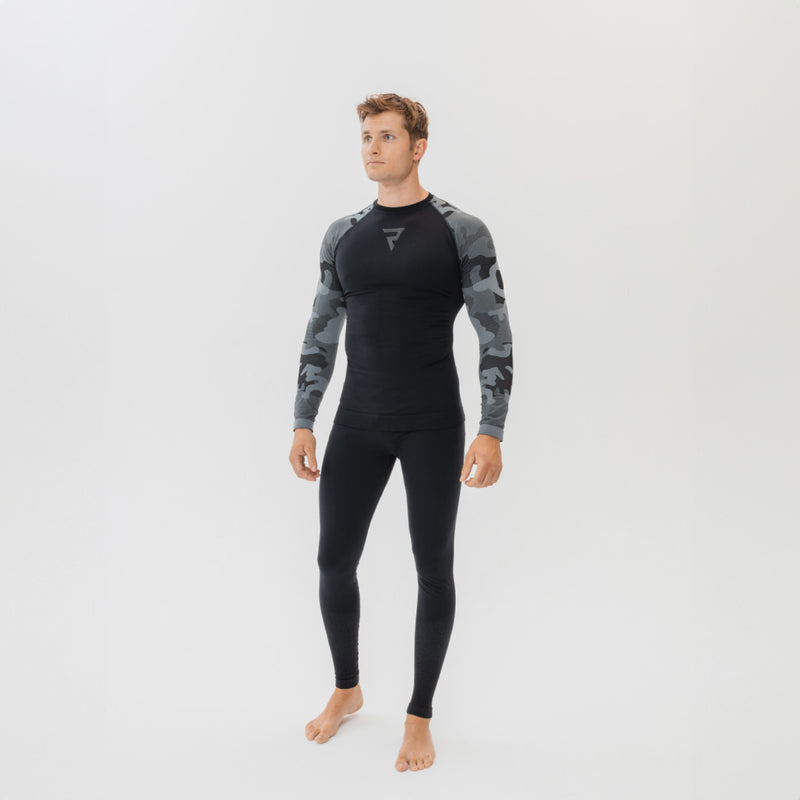 Rebelhorn Freeze 2 Thermoactive Long Sleeves T-Shirt Camo FREE UK Delivery, FREE 365 Day Returns | Moto Central