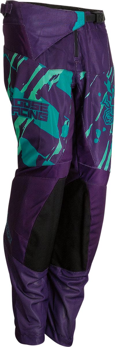 Moose Racing Agroid Youth Trouser Purple / Teal