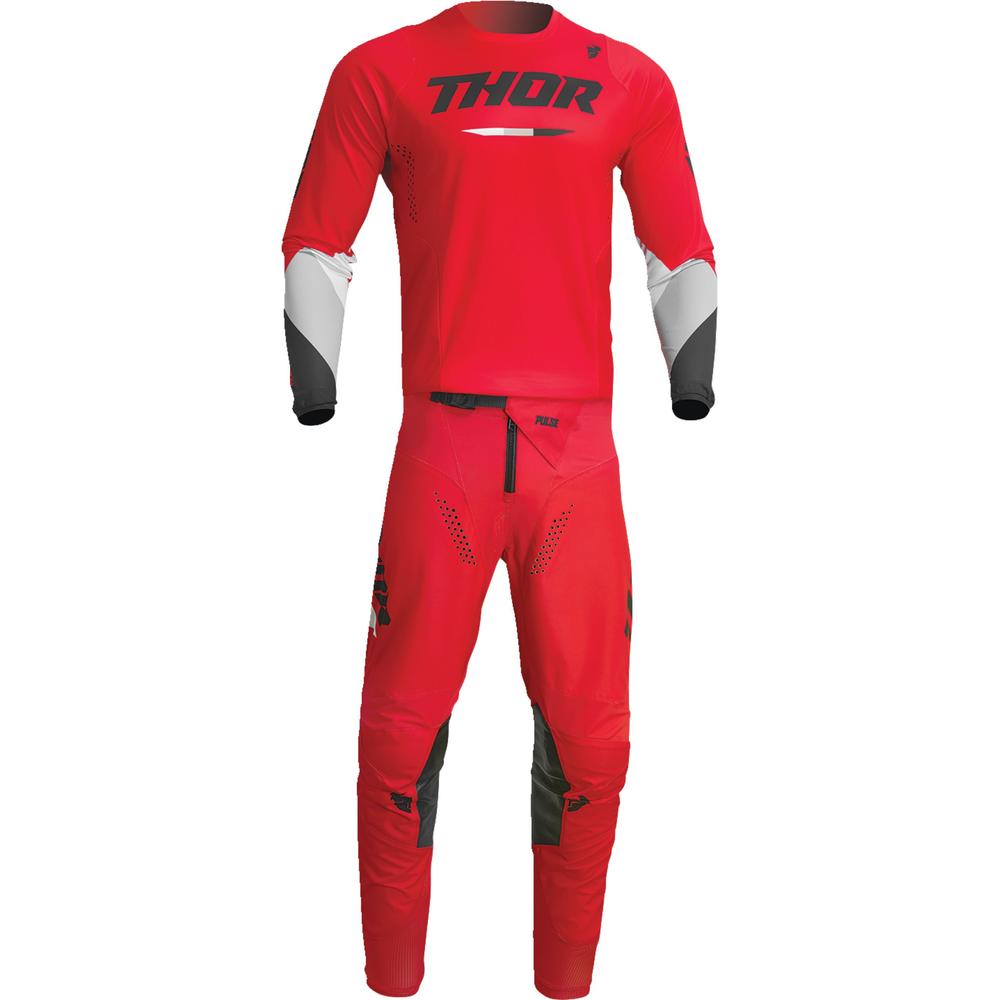 Thor Pulse Tactic Youth Jersey Red