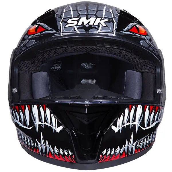 SMK Stellar Taotei GL263 Black / Red / White FREE UK Delivery, FREE 365 Day Returns | Moto Central