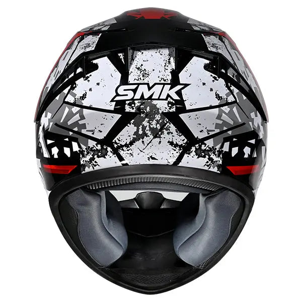 SMK Stellar Sport Flare GL215 Black / Blue / Red FREE UK Delivery, FREE 365 Day Returns | Moto Central