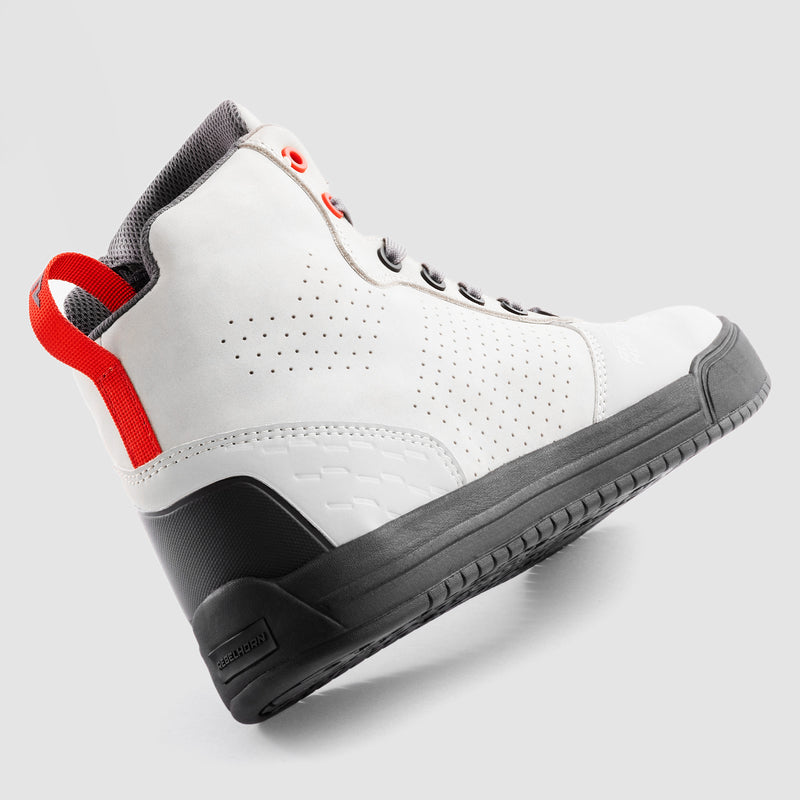 Rebelhorn Spike Boots Grey FREE UK Delivery, FREE 365 Day Returns | Moto Central