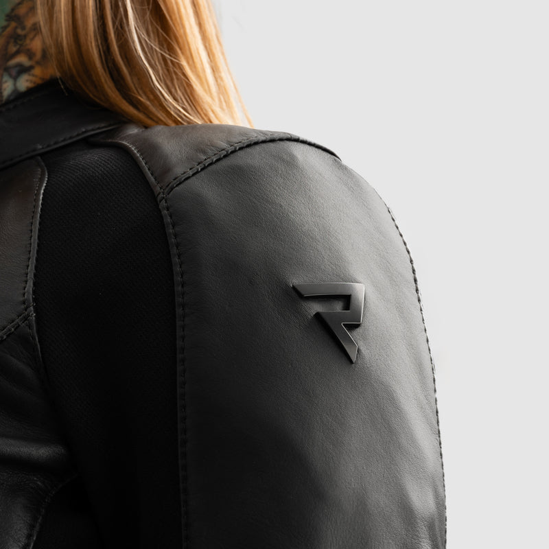 Rebelhorn Siena Ladies Leather Jacket Black FREE UK Delivery, FREE 365 Day Returns | Moto Central