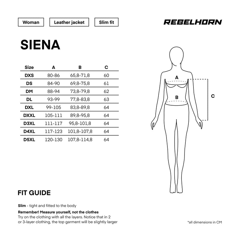 Rebelhorn Siena Ladies Leather Jacket Black FREE UK Delivery, FREE 365 Day Returns | Moto Central