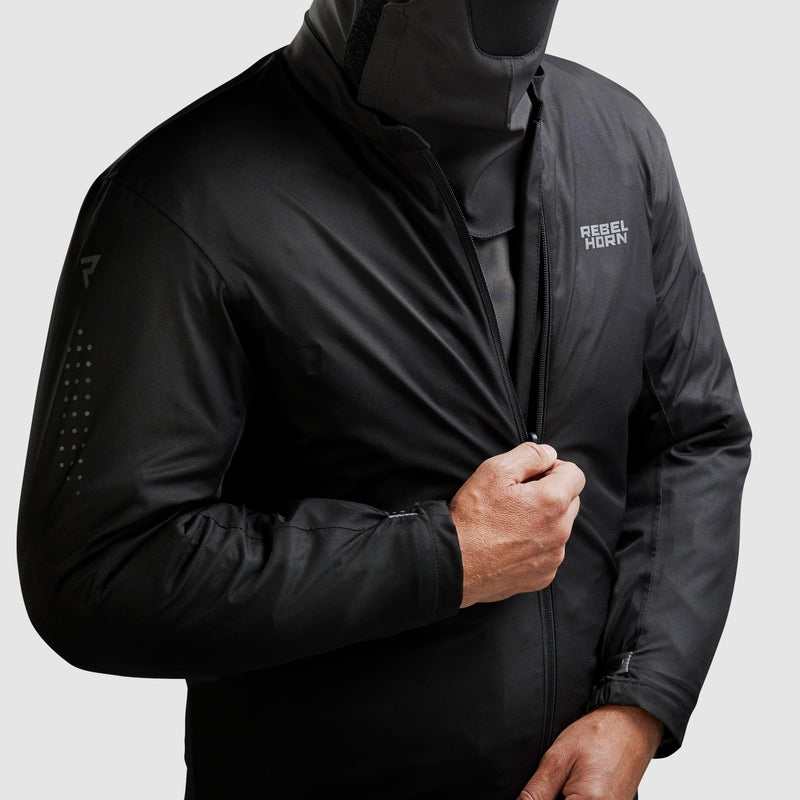 Rebelhorn Cubby 5 Textile Jacket Black FREE UK Delivery, FREE 365 Day Returns | Moto Central