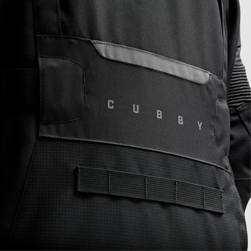 Rebelhorn Cubby 5 Textile Jacket Black FREE UK Delivery, FREE 365 Day Returns | Moto Central