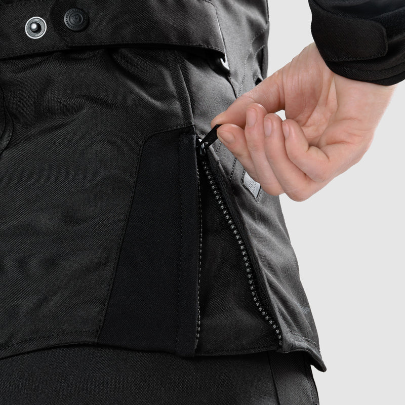 Rebelhorn Hiker 4 Ladies Textile Jacket Black FREE UK Delivery, FREE 365 Day Returns | Moto Central