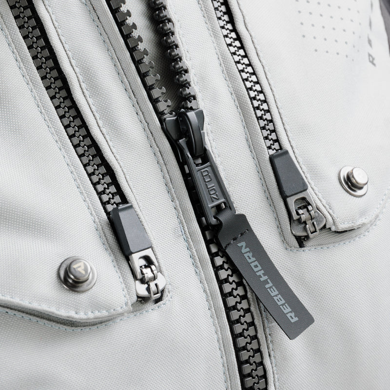 Rebelhorn Hiker 4 Ladies Textile Jacket Black / Grey / Fluo Yellow FREE UK Delivery, FREE 365 Day Returns | Moto Central