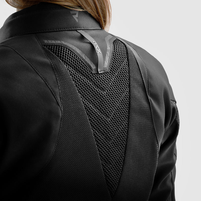 Rebelhorn Jax Ladies Textile Jacket Black FREE UK Delivery, FREE 365 Day Returns | Moto Central