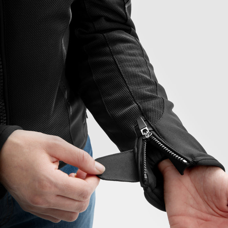 Rebelhorn Jax Ladies Textile Jacket Black FREE UK Delivery, FREE 365 Day Returns | Moto Central