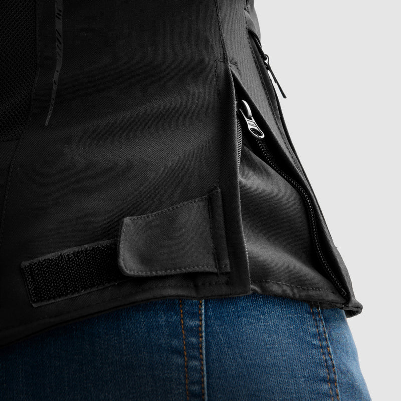 Rebelhorn Jax Ladies Textile Jacket Black FREE UK Delivery, FREE 365 Day Returns | Moto Central