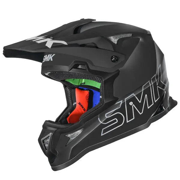 SMK Allterra Unicolour MA260 Matt Black FREE UK Delivery, FREE 365 Day Returns | Moto Central