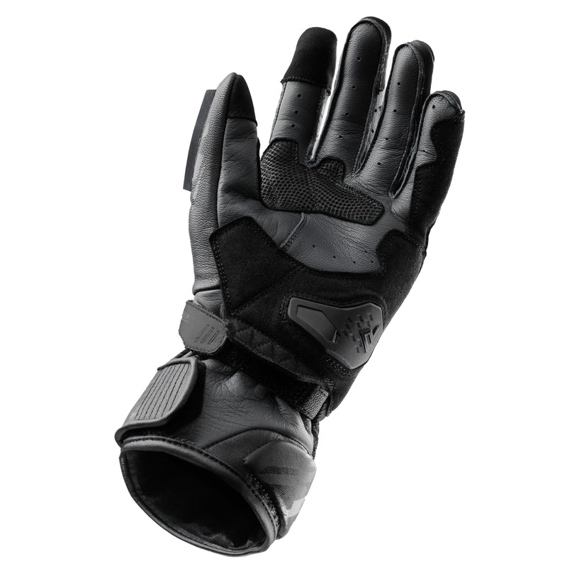 Rebelhorn Viper Gloves Black FREE UK Delivery, FREE 365 Day Returns | Moto Central