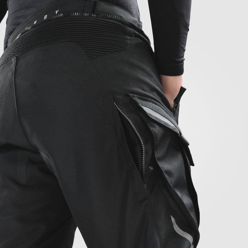 Rebelhorn Cubby 5 Textile Trouser Black FREE UK Delivery, FREE 365 Day Returns | Moto Central