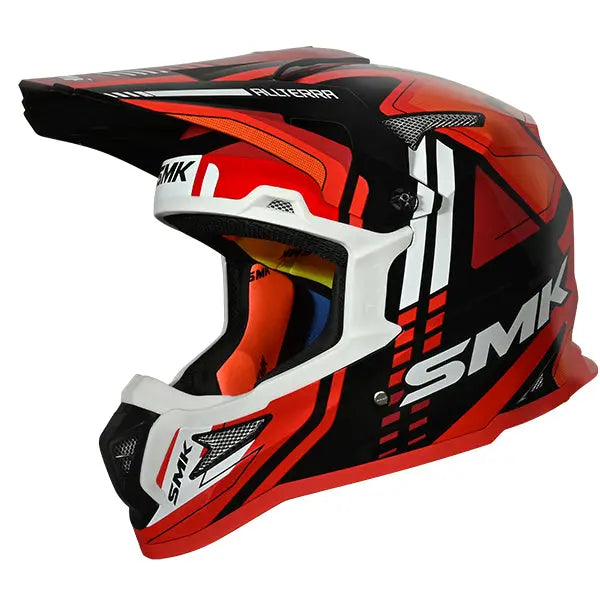 SMK Allterra X-Sprint GL231 Red / Black / White FREE UK Delivery, FREE 365 Day Returns | Moto Central