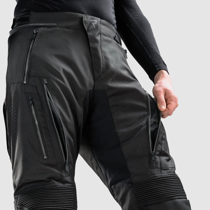 Rebelhorn Hiker 4 Textile Trouser Black FREE UK Delivery, FREE 365 Day Returns | Moto Central