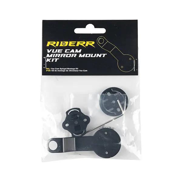 Riderr Vue Camera Mirror Mount Kit Black FREE UK Delivery, FREE 365 Day Returns | Moto Central