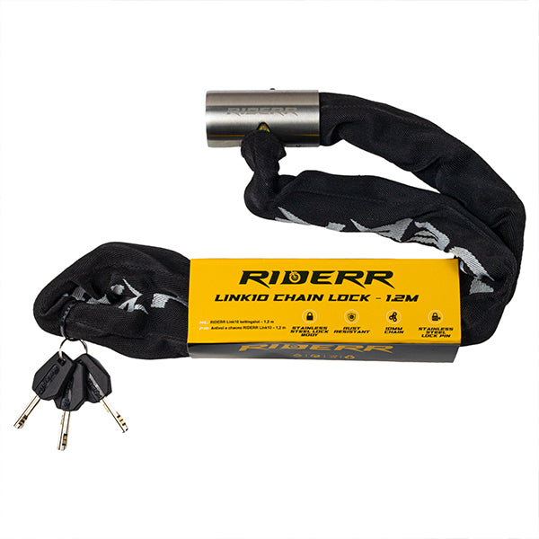 Riderr Link 10 Chain Lock - 1.2M