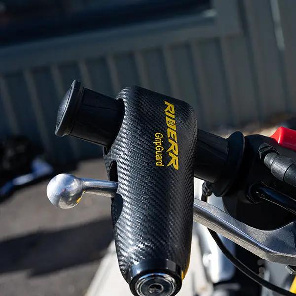 Riderr Grip Guard Black FREE UK Delivery, FREE 365 Day Returns | Moto Central