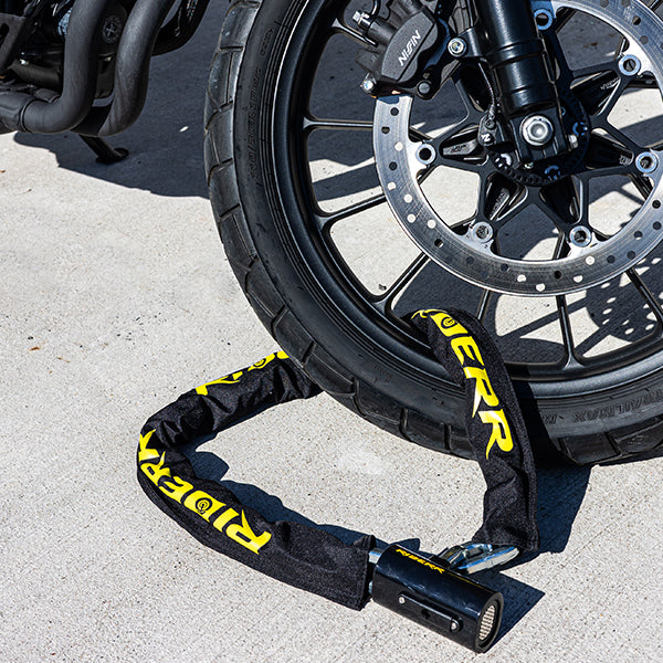 Riderr Linkcore 12 Alarm Chain Lock Black