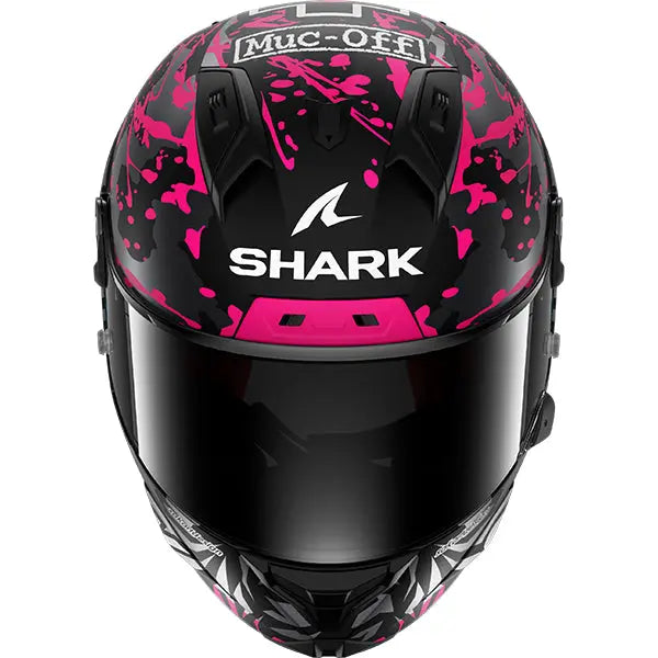 Shark Aeron-GP FIM Redding Matt Carbon / Violet / Blue FREE UK Delivery, FREE 365 Day Returns | Moto Central