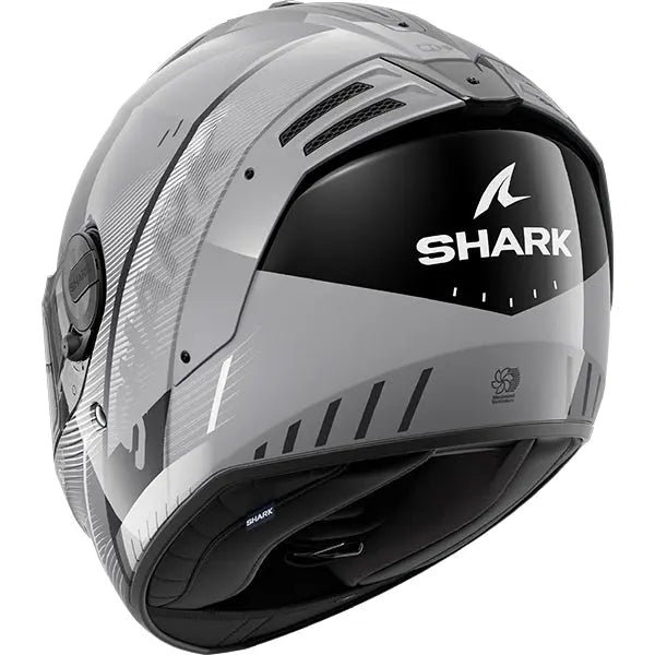 Shark Spartan RS Speed-Tech Silver / White / Black FREE UK Delivery, FREE 365 Day Returns | Moto Central