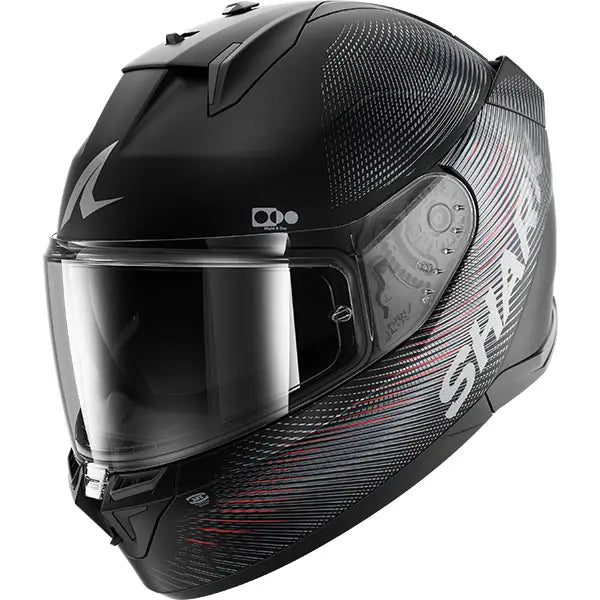 Shark D-Skwal 3 SP Lyne Black / Anthractire / Red FREE UK Delivery, FREE 365 Day Returns | Moto Central