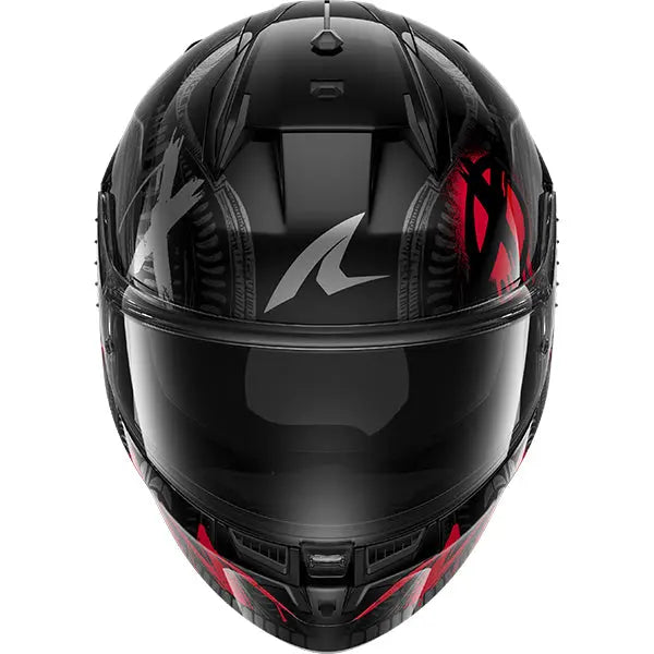 Shark D-Skwal 3 Shiever Black / Anthracite / Red FREE UK Delivery, FREE 365 Day Returns | Moto Central