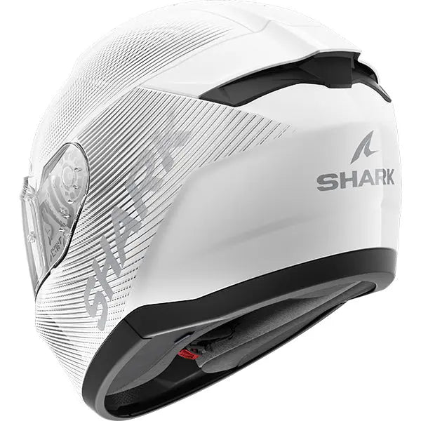 Shark Ridill 2 SP Lyne White / Silver FREE UK Delivery, FREE 365 Day Returns | Moto Central