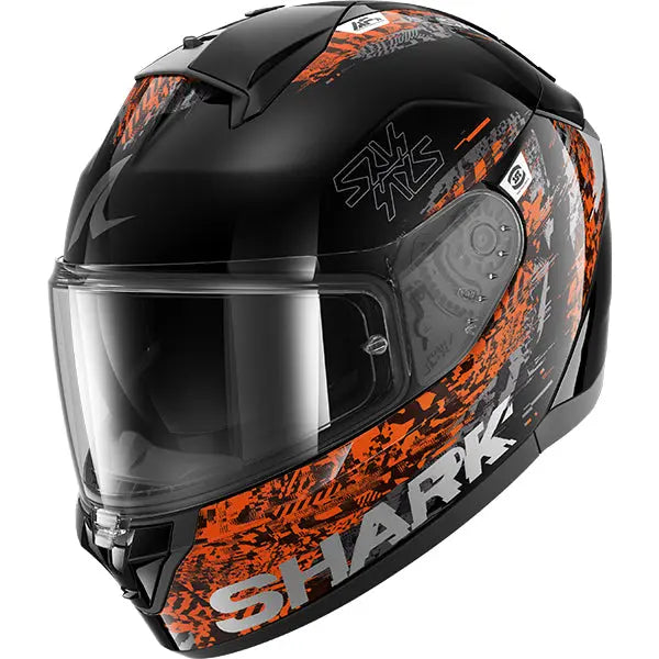 Shark Ridill 2 Speed-VIB Black / Anthracite / Orange FREE UK Delivery, FREE 365 Day Returns | Moto Central