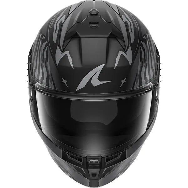 Shark Skwal Cup Speed-Fancy Matt Balck / Anthracite / Silver FREE UK Delivery, FREE 365 Day Returns | Moto Central